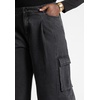image:imageELOQUII Wide Leg Cargo Jean Black Wash