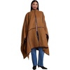 image:imageELOQUII Funnel Neck Cape CoatBone Brown