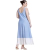 image:imageELOQUII Contrast Hem Sweater DressLight Blue