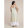image:imageELOQUII Contrast Hem Sweater DressLight Yellow