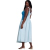 image:imageELOQUII Flare Skirt Tank DressOmbre Curve Blue