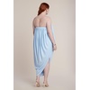 image:imageELOQUII Strapless Draped Midi DressIcy Blue