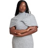 image:imageELOQUII Twist Front Cape Sweater DressGrey