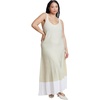 image:imageELOQUII Contrast Hem Sweater DressLight Yellow
