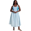 image:imageELOQUII Flare Skirt Tank DressOmbre Curve Blue