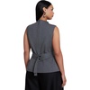 image:imageELOQUII Belted Military TopMedium Heather Grey