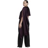 image:imageELOQUII Cropped Satin Cape TopPlum Purple