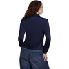 image:imageELOQUII Shirred Cutout TopRich Navy