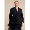 image:imageDramatic Tiered Tulle BlazerBlack Onyx