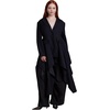 image:imageDraped Strong Shoulder BlazerBlack Onyx