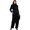 image:imageFitted Satin JacketBlack Onyx