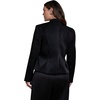 image:imageFitted Satin JacketBlack Onyx