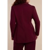 image:imageThe Ultimate Stretch Nipped Waist BlazerMaroon Banner
