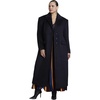 image:imageWoolBlend Hourglass Long CoatBlack Onyx