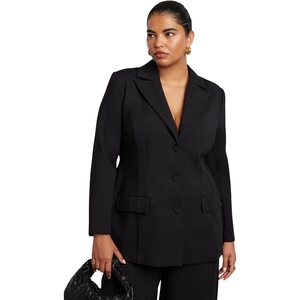 image:imageThe Ultimate Stretch Nipped Waist BlazerBlack Onyx