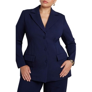 image:imageThe Ultimate Stretch Nipped Waist BlazerMaritime Blue